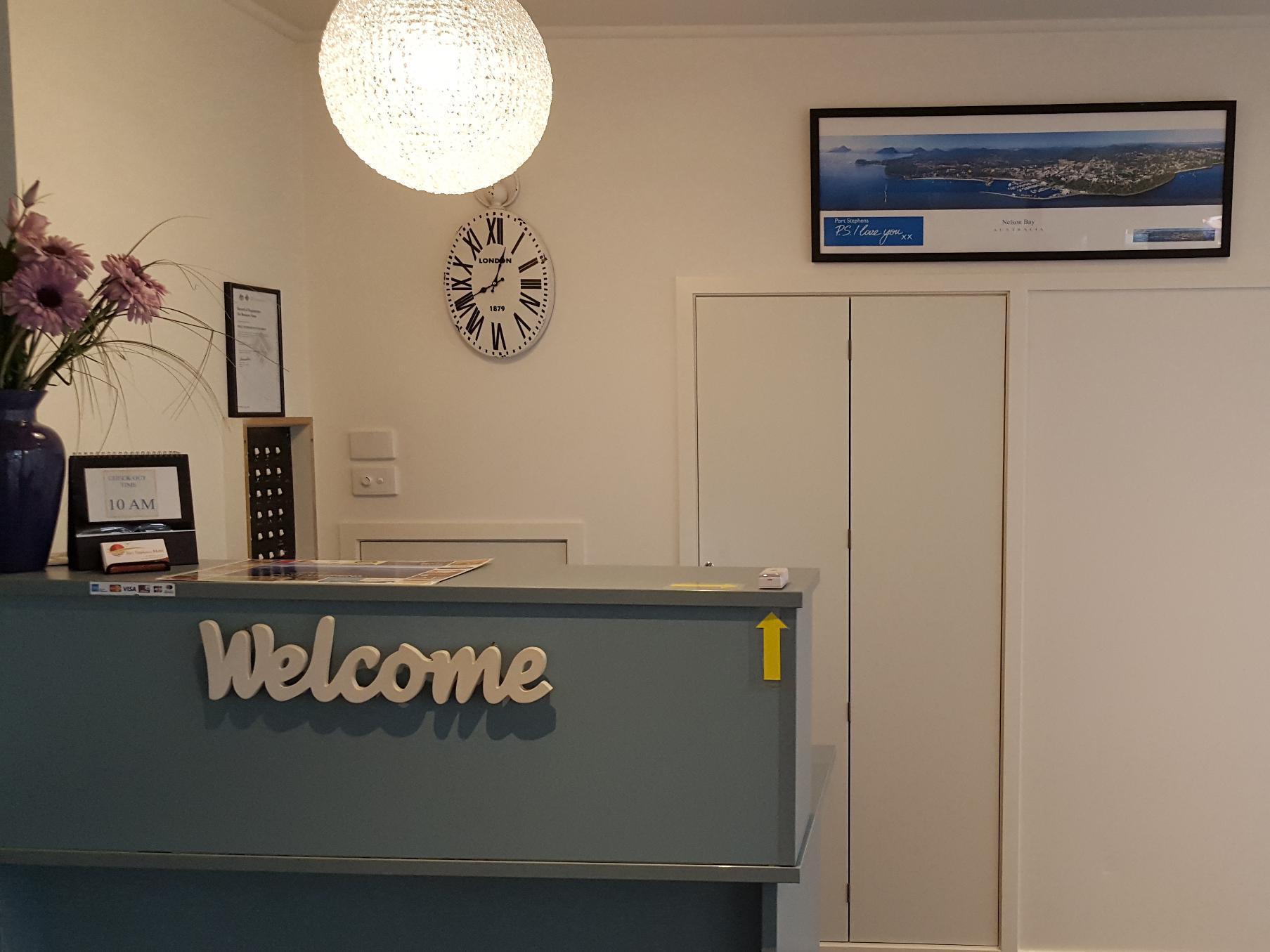 Port Stephens Motel Nelson Bay Esterno foto
