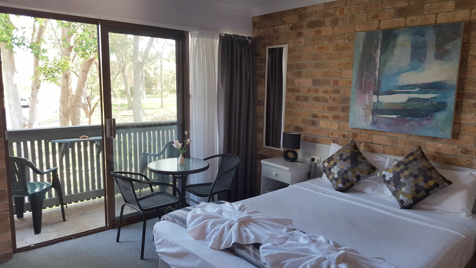 Port Stephens Motel Nelson Bay Esterno foto